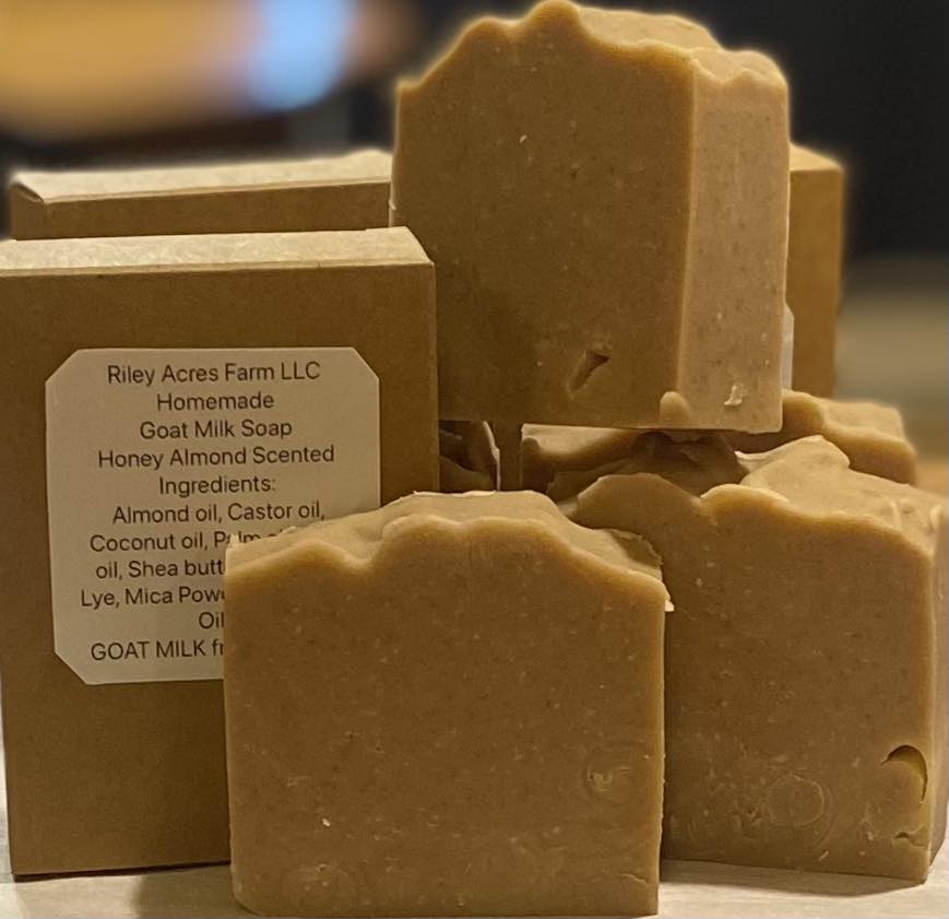 Honey Almond Goat Milk Soap Bar