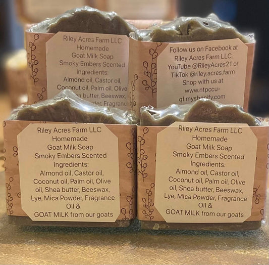 Smoky Embers Goat Milk Soap