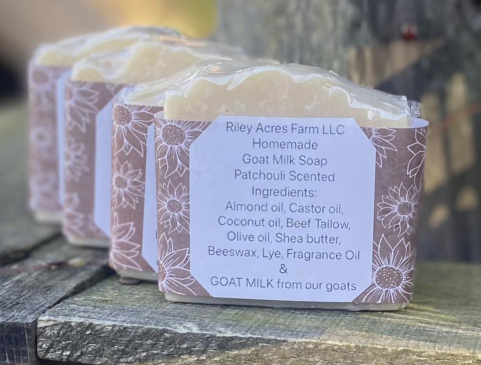 Patchouli Scented Goat Milk Soap