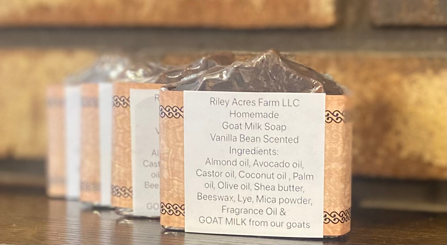Vanilla Bean Goat Milk Soap Bar