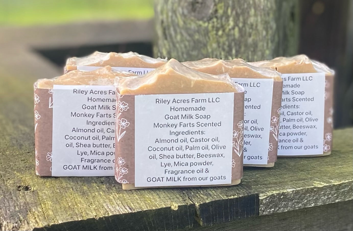 Kid Favorite!!! Monkey Farts Goat Milk Soap