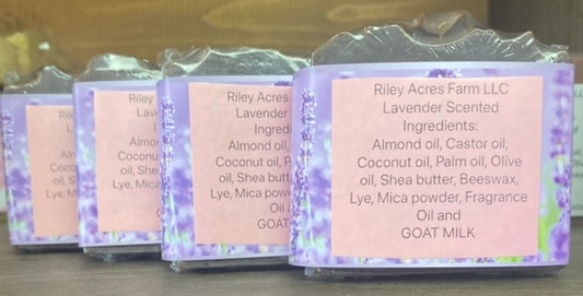 Lavender Goat Milk Soap Bar