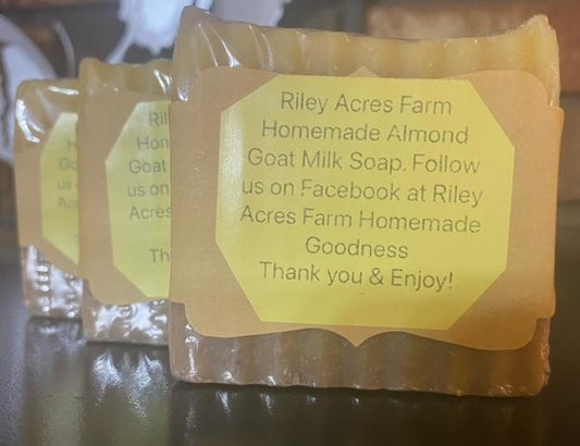 Almond Goat Milk Soap Bar
